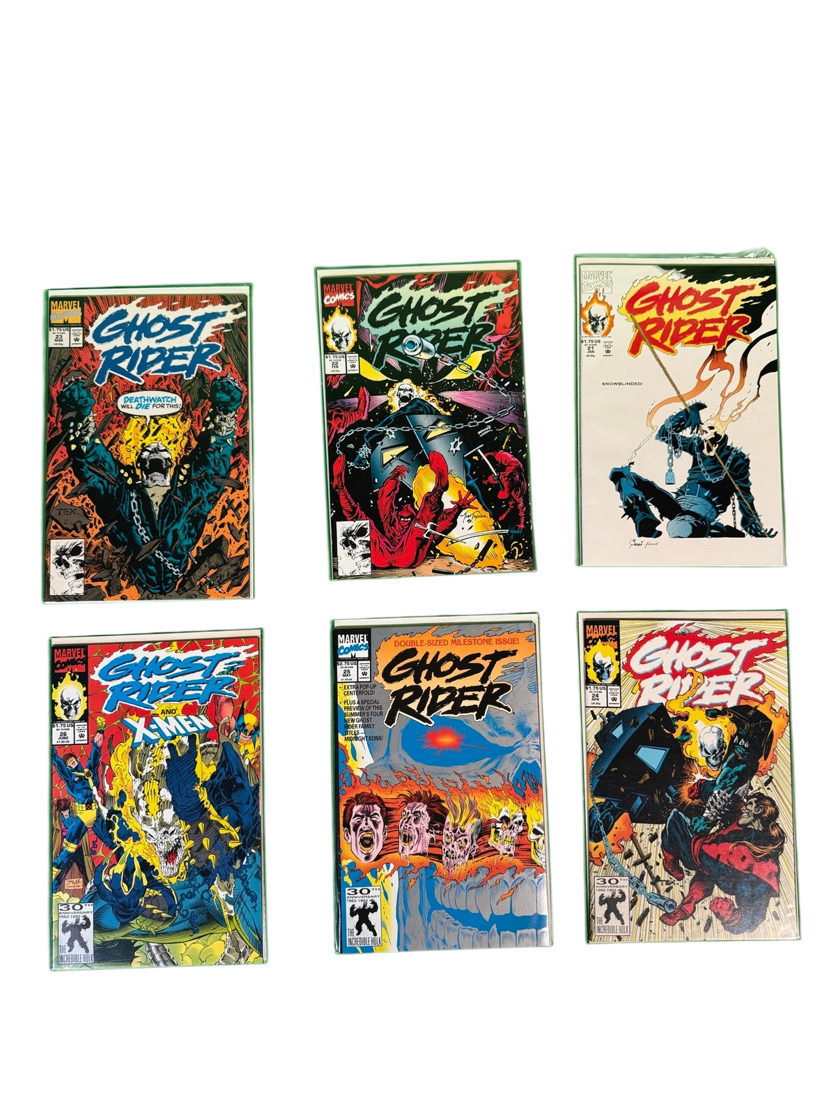 Ghost Rider — run lot — part of a 423 book estate comic collection