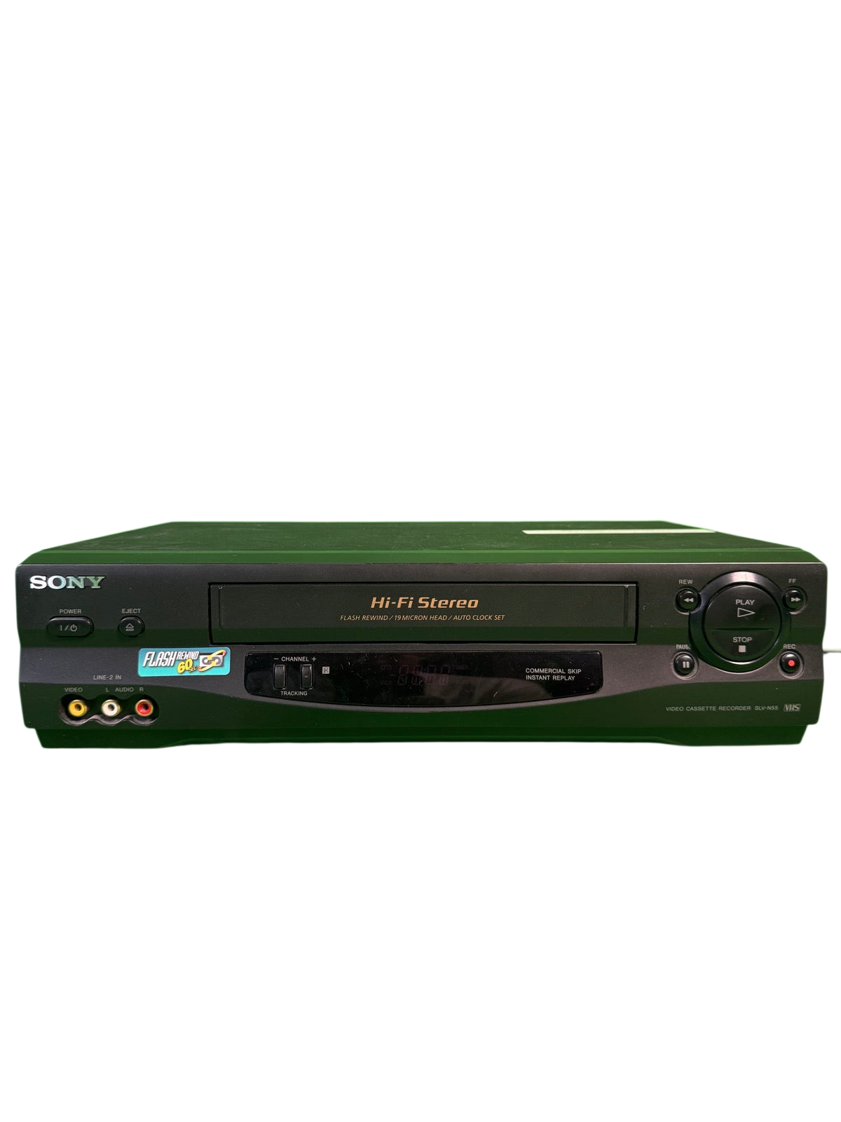 Sony SLV-N55 Hi-Fi Stereo VHS VCR Video Cassette Recorder Black