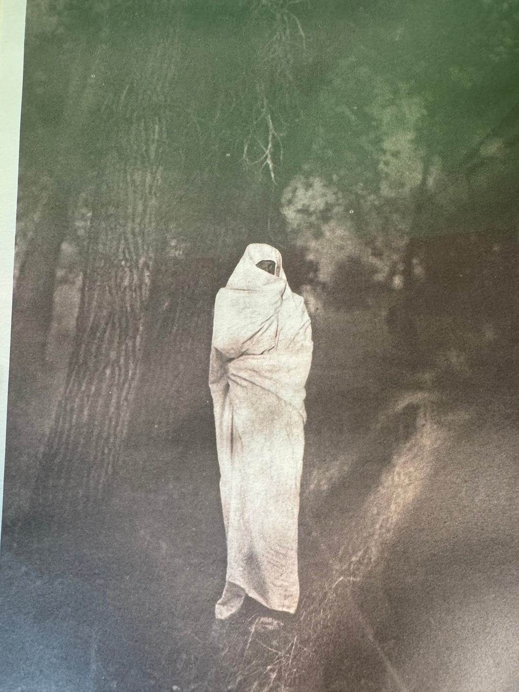 Edward S. Curtis Waiting in the Forest Cheyenne Photogravure Framed Print