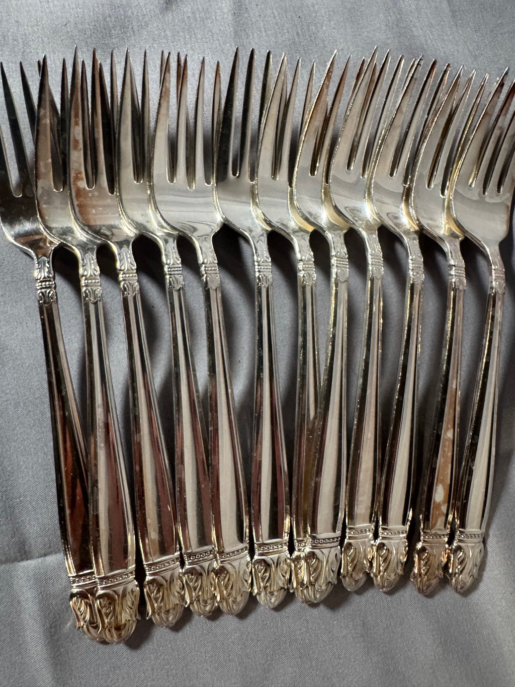Holmes & Edwards Inlaid Silverplate Flatware Lot, Approx. 57 Pieces