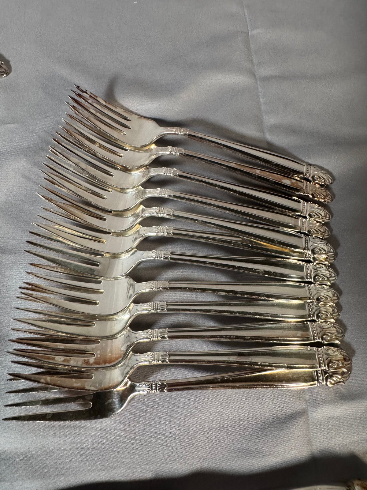 Holmes & Edwards Inlaid Silverplate Flatware Lot, Approx. 57 Pieces