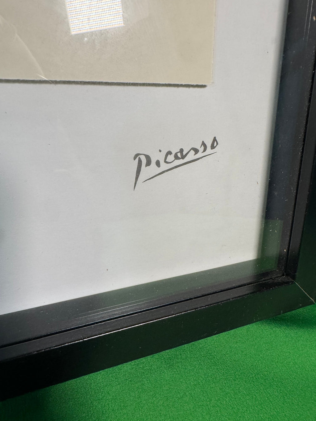 IKEA Olunda Framed After-Picasso Animal Drawings Reproduction Print 41x15.5 in