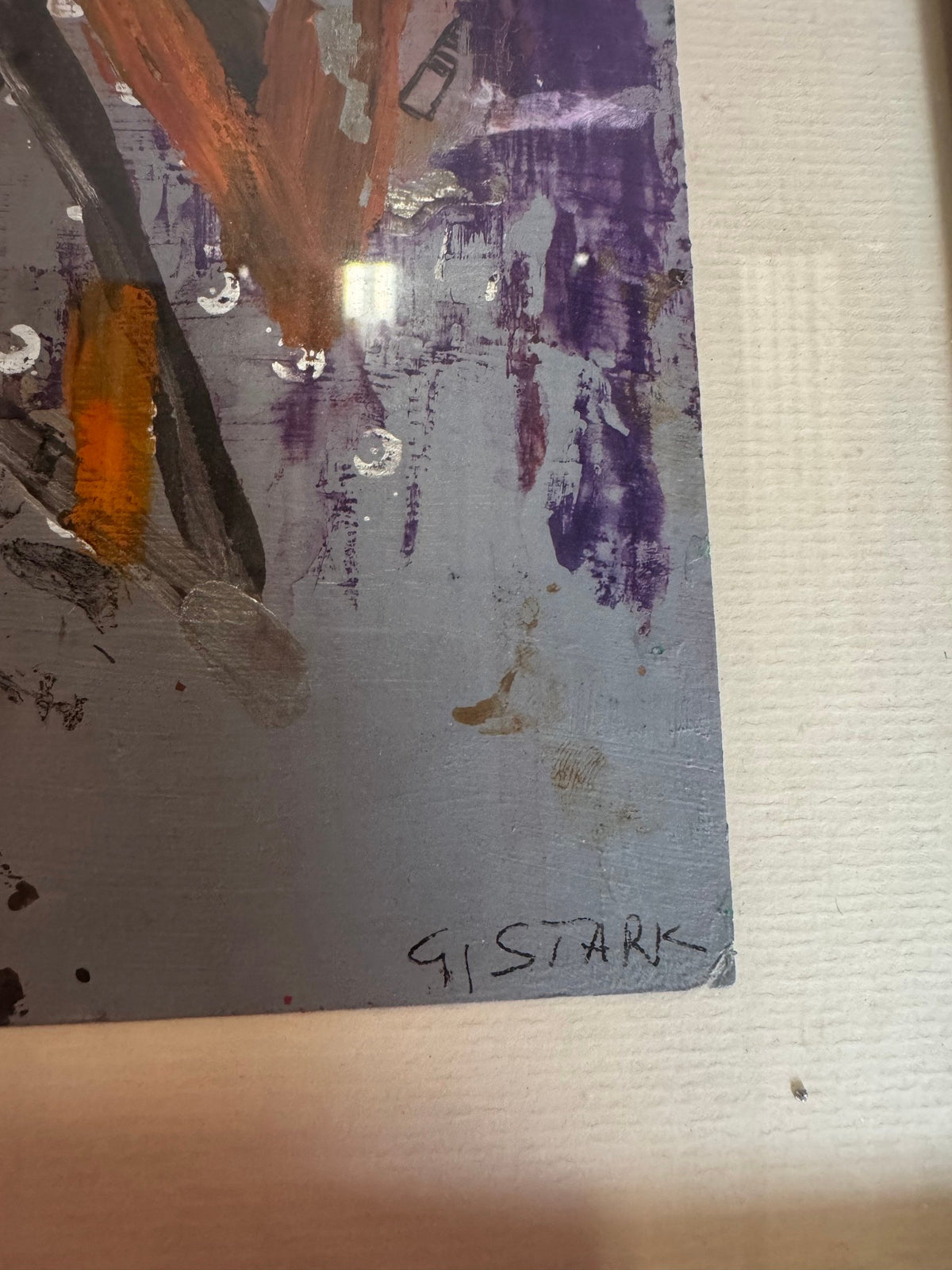 Pen signature G. Stark at lower right