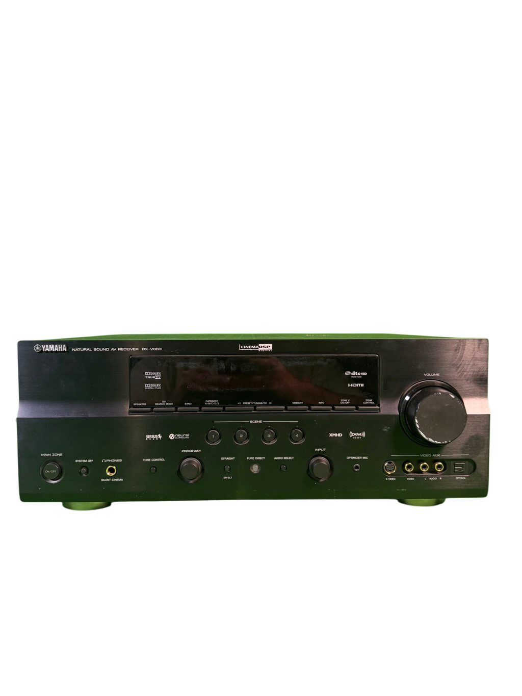 Yamaha RX-V663 Natural Sound 7.2-Channel AV Receiver Home Theater