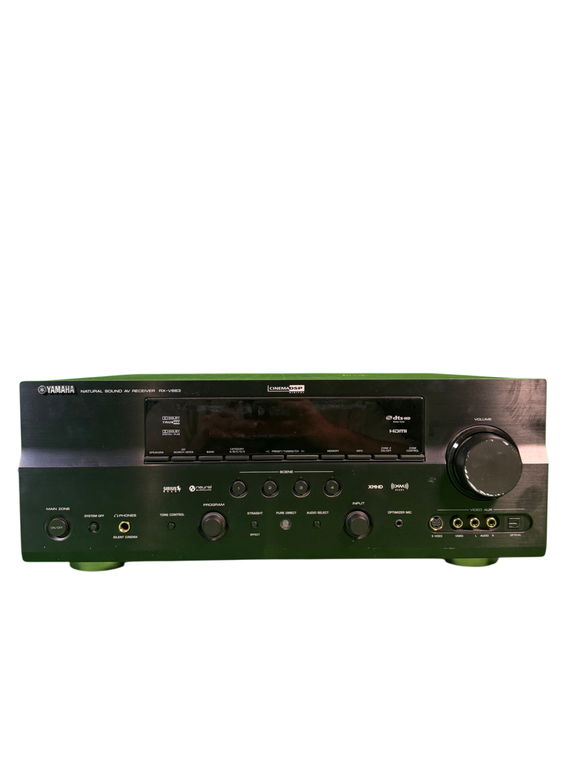 Yamaha RX-V663 Natural Sound 7.2-Channel AV Receiver Home Theater