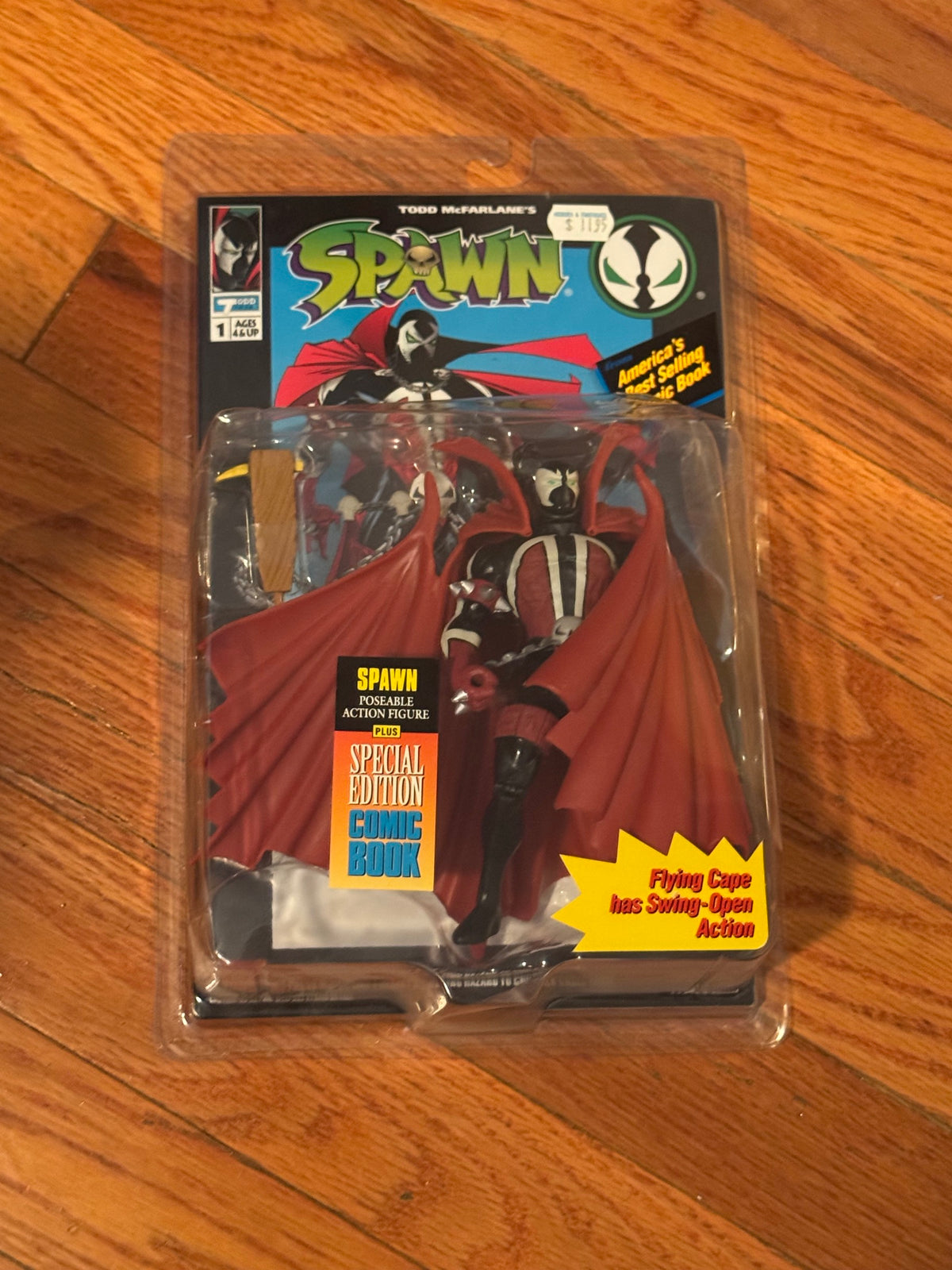 Spawn Series 1 action figure on original card