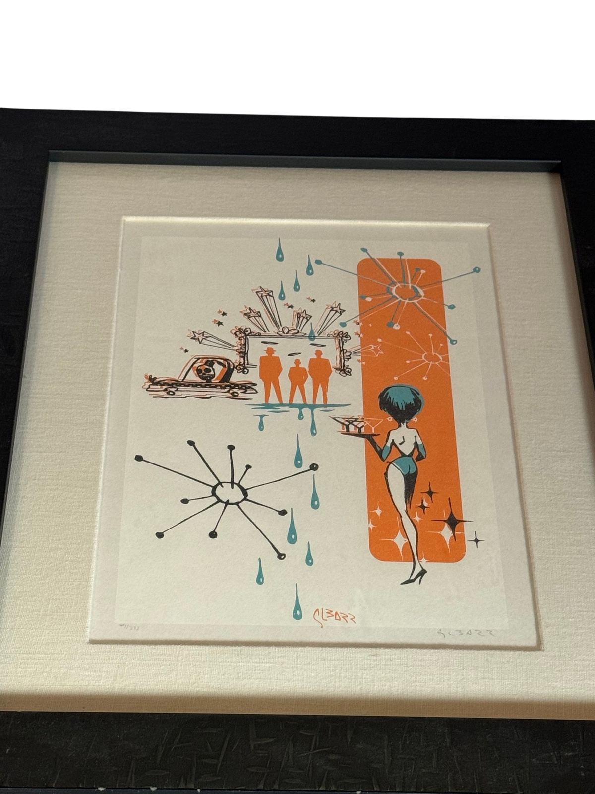 Alternate view of the screenprint
