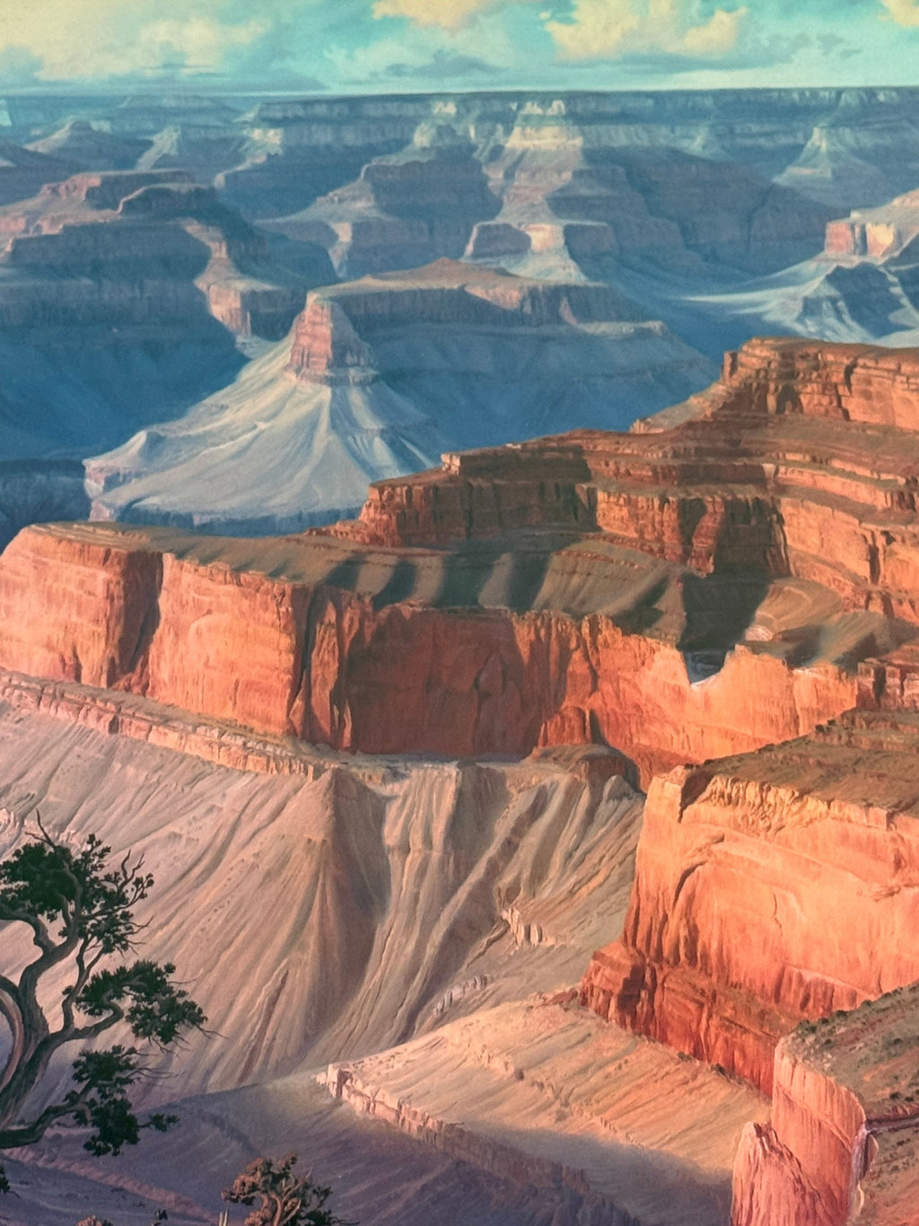 Fred Lucas Grand Canyon Signed Numbered Lithograph Print 1150/2000 Framed