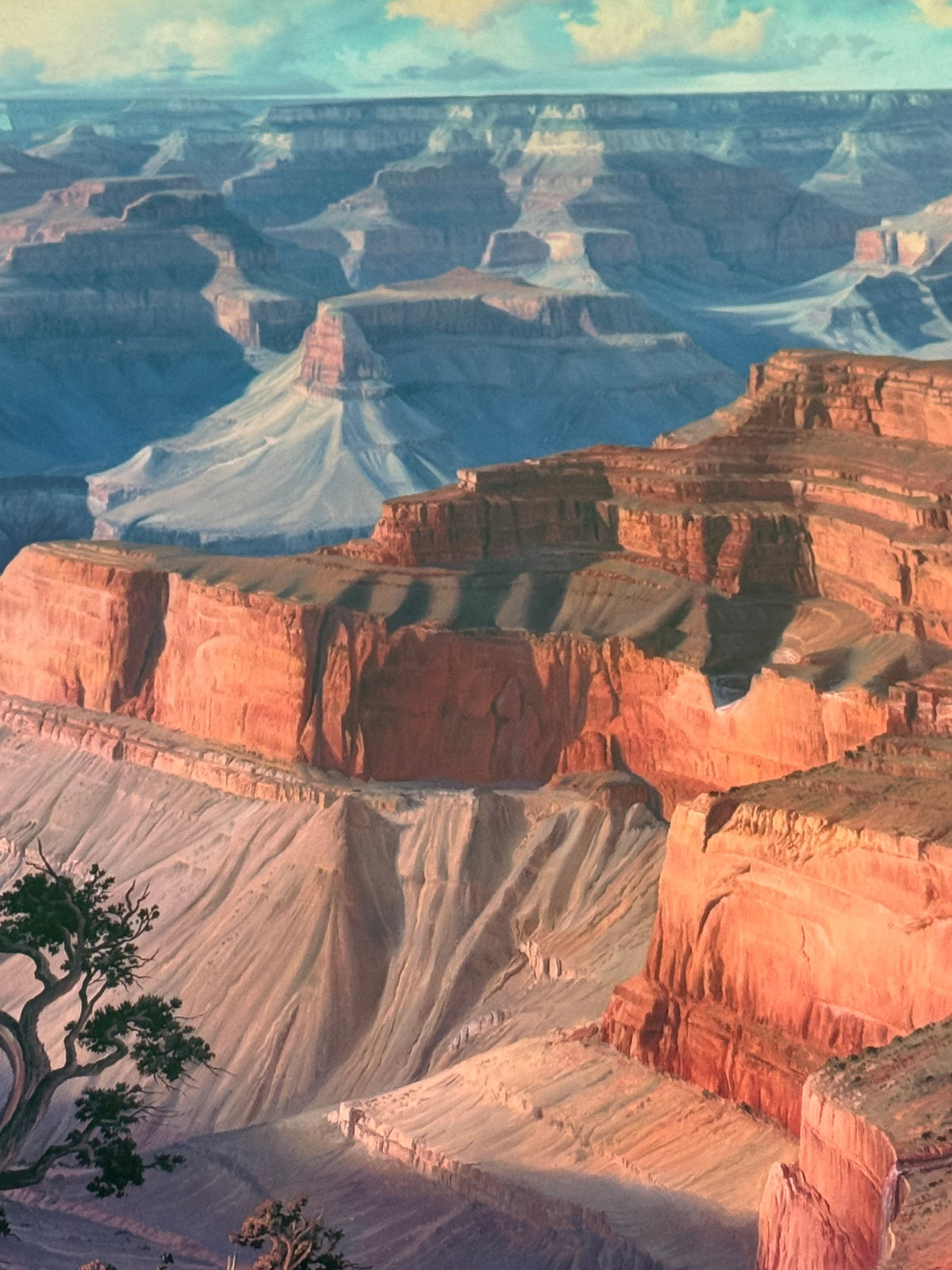 Fred Lucas Grand Canyon Signed Numbered Lithograph Print 1150/2000 Framed