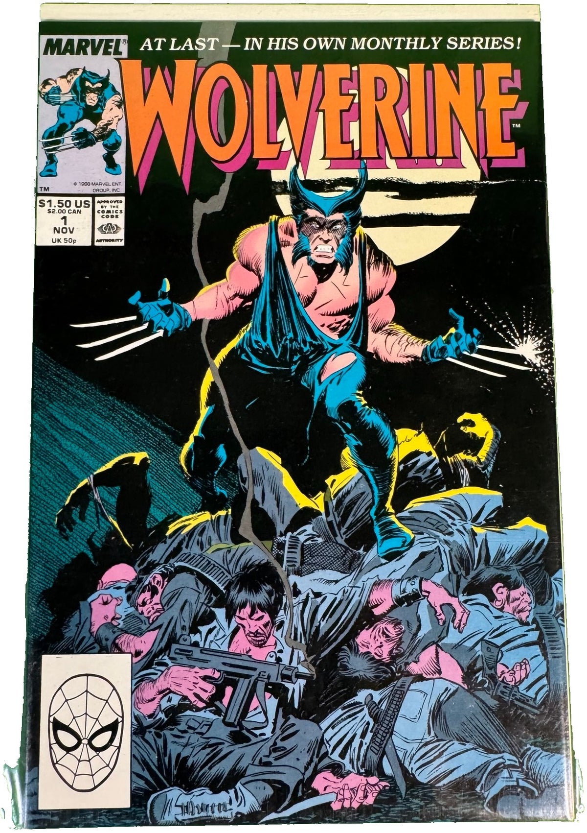 Wolverine #1 (1988) — part of a 423 book estate comic collection