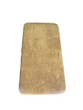 Lizard Grain Framed Clutch Wallet Tan — main image on a white ground